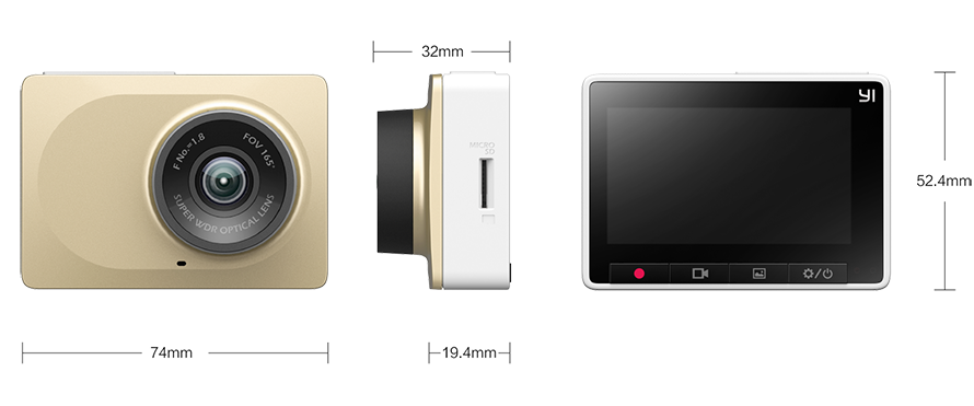 Uanset hvilken udkast Forbandet YI Smart Dash Camera Specs | YI Technology